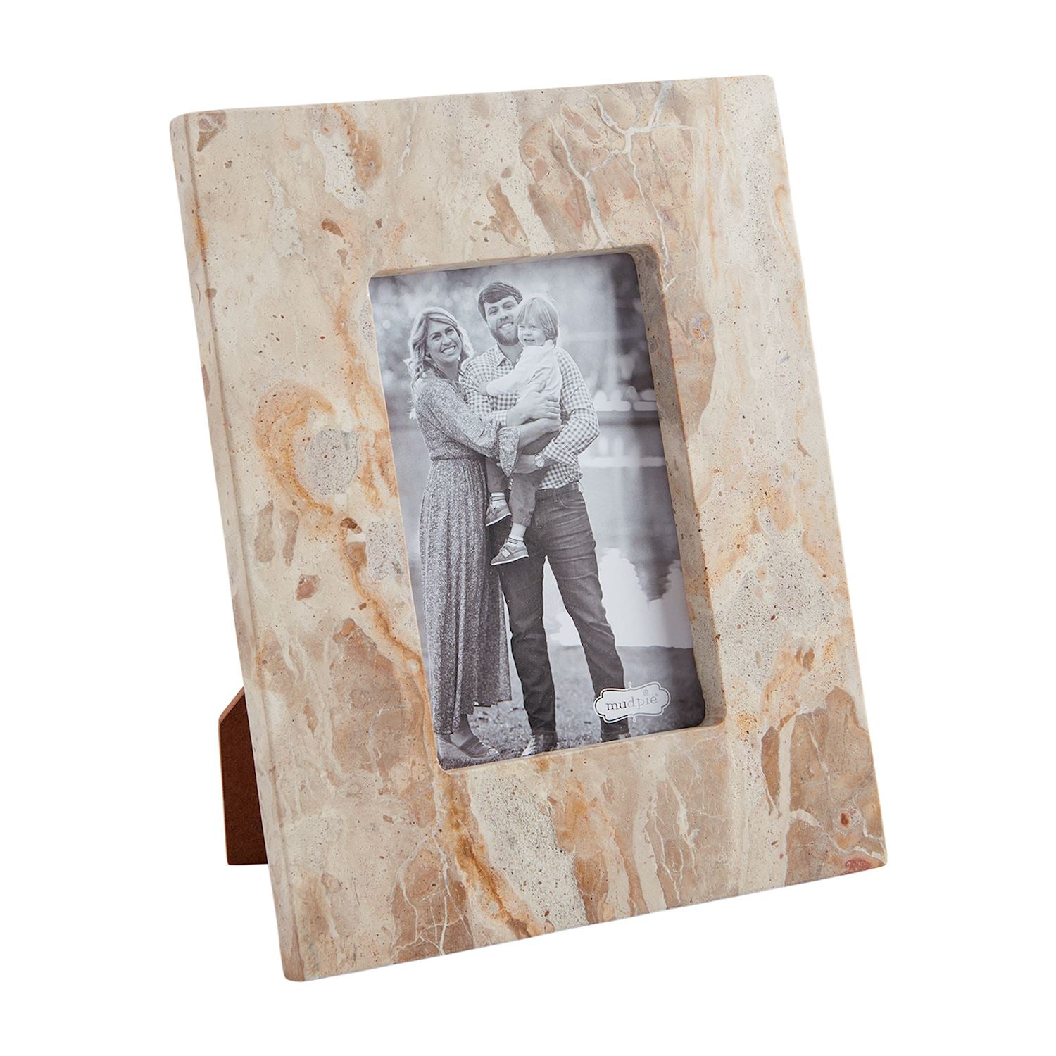 Neutral Marble Picture Frame (for 4" x 6")
