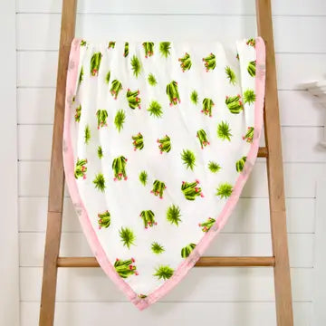 Stuck On You - Bamboo Succulent Baby Toddler Quilt