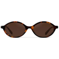 WMP Selene Sunglasses | Brown Tortoise + Dark Brown Lens