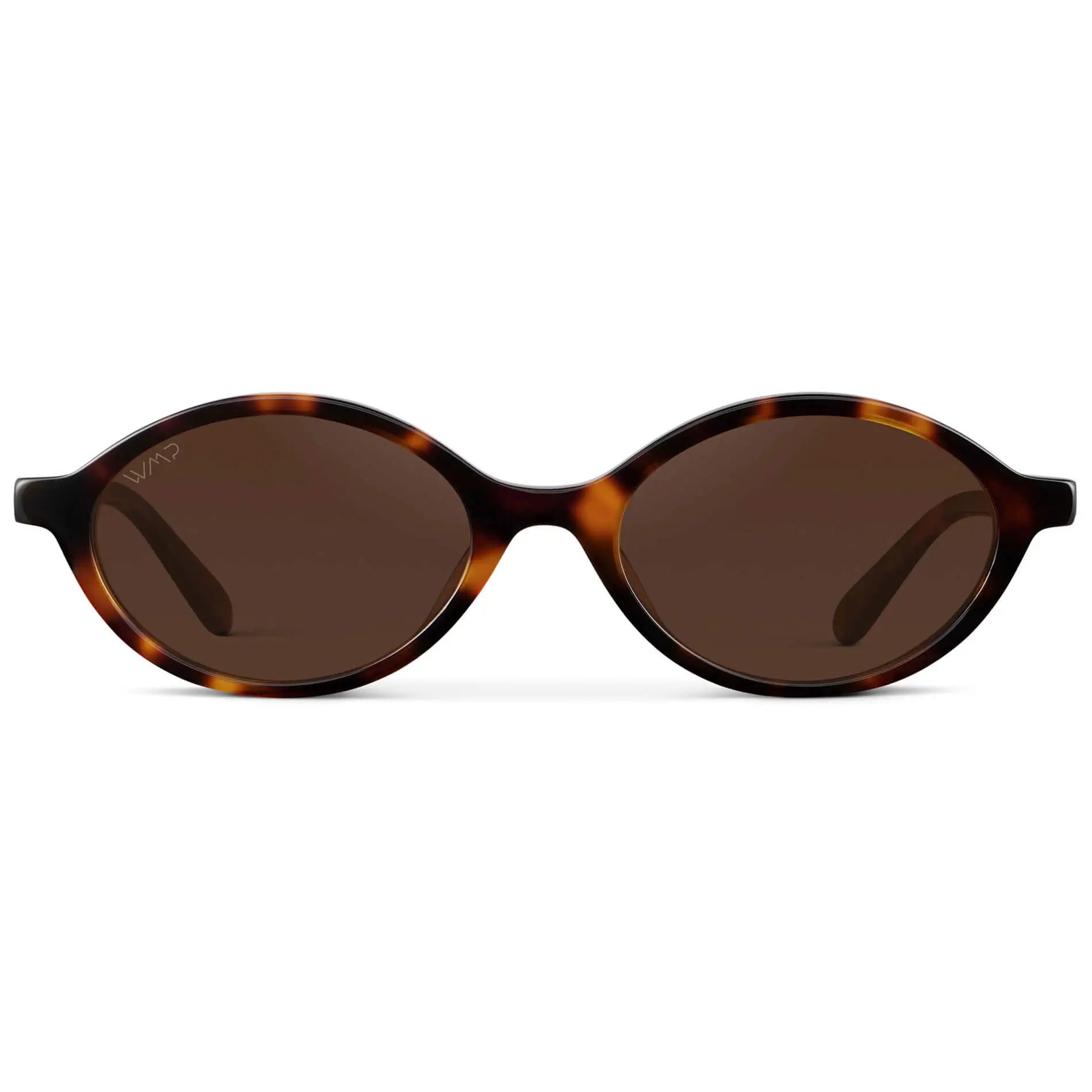 WMP Selene Sunglasses | Brown Tortoise + Dark Brown Lens