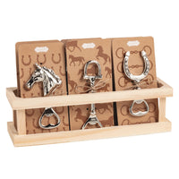 Assorted Metal Equestrian Bottle Openers