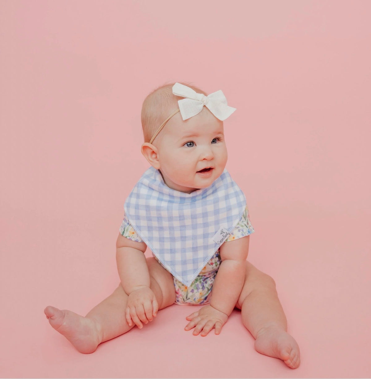 Copper Pearl Baby Bandana Bibs Set of 4 - Catherine