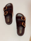 MIA Gen Sandals - Chocolate Suede