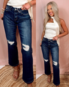 High Roller Cropped Straight Leg Jeans