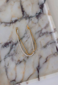 CSP | The Hallie Bracelet : 18K Gold Plated Stainless Steel