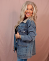 Marfa Studded Details Denim Jacket