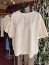 Perfect in Pearls Puff Sleeve Top