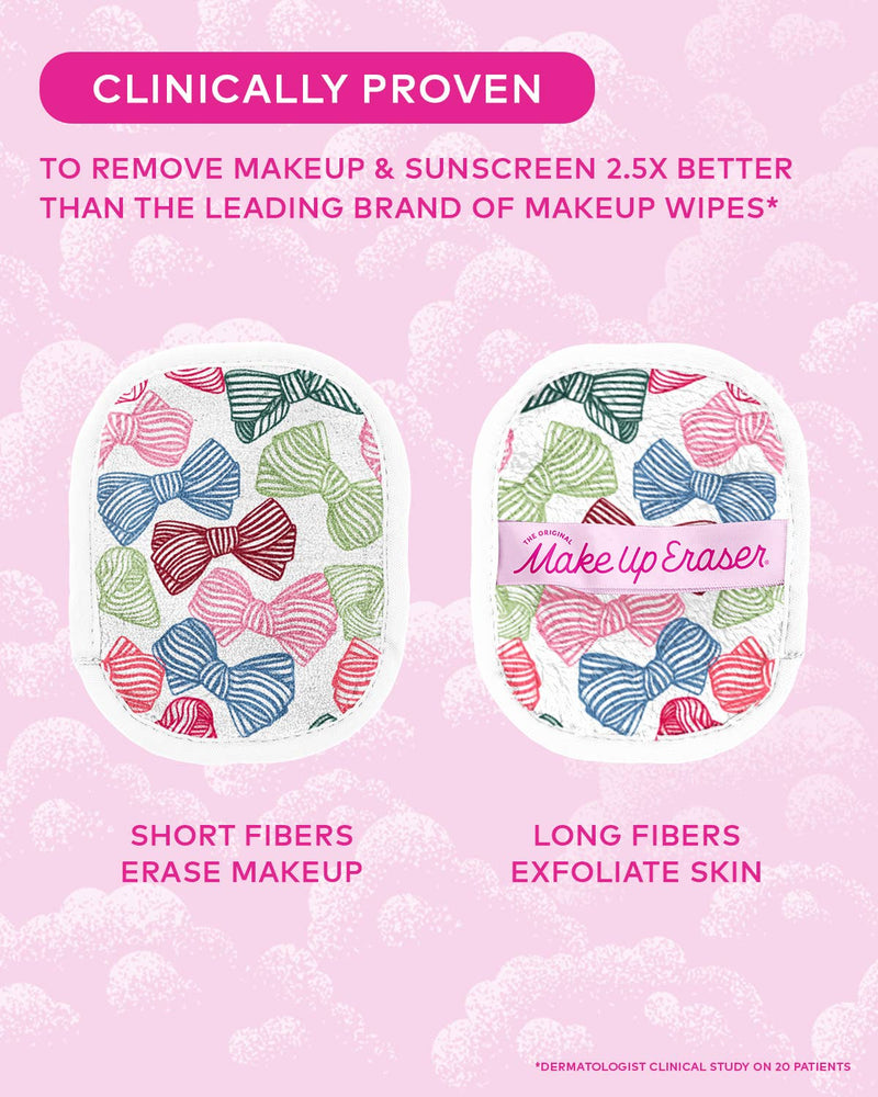 Makeup Eraser Fab-BOW-lous 7-Day Set |  The Whimsical Pink Bow Edit