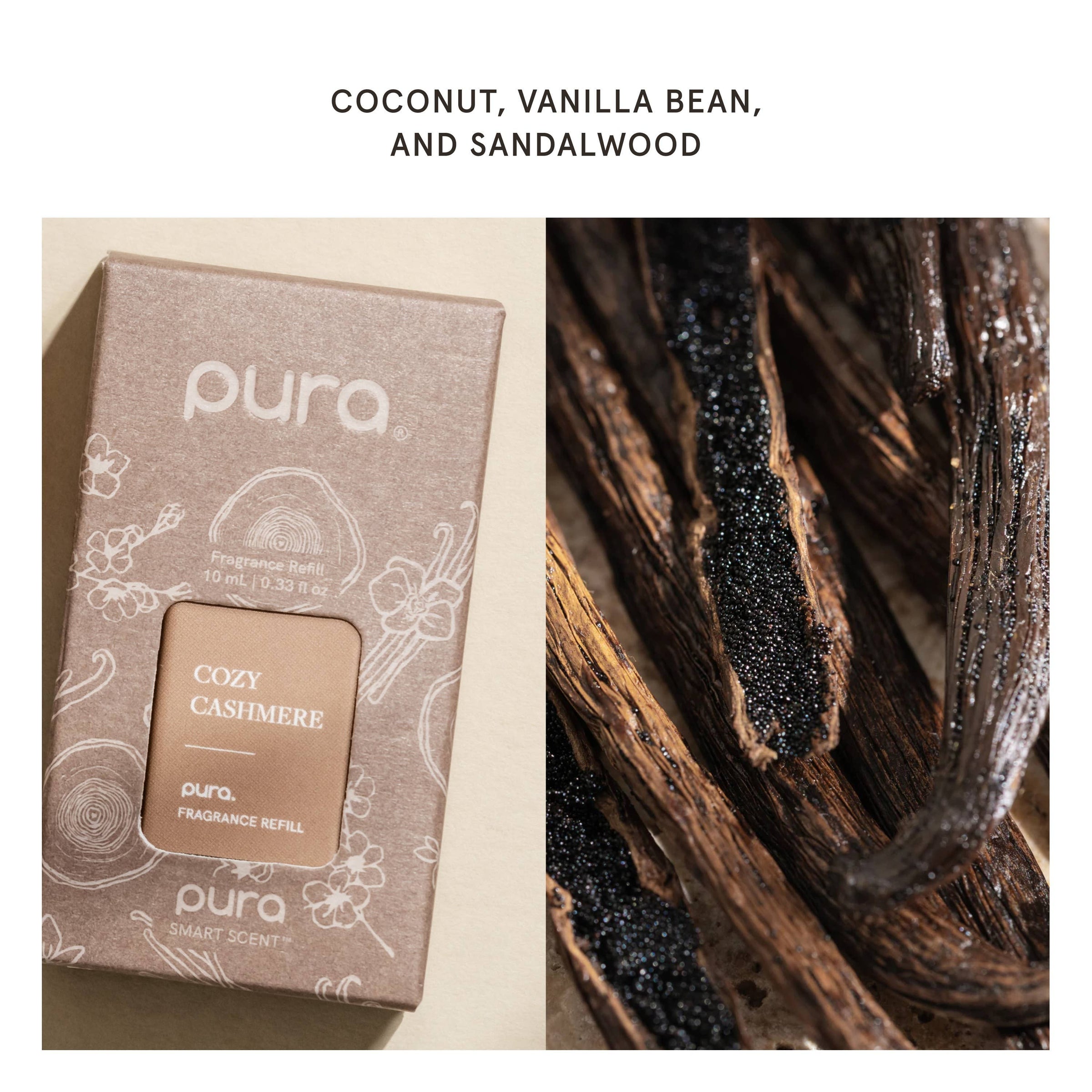 PURA Home Diffuser Scent Refill - Cozy Cashmere