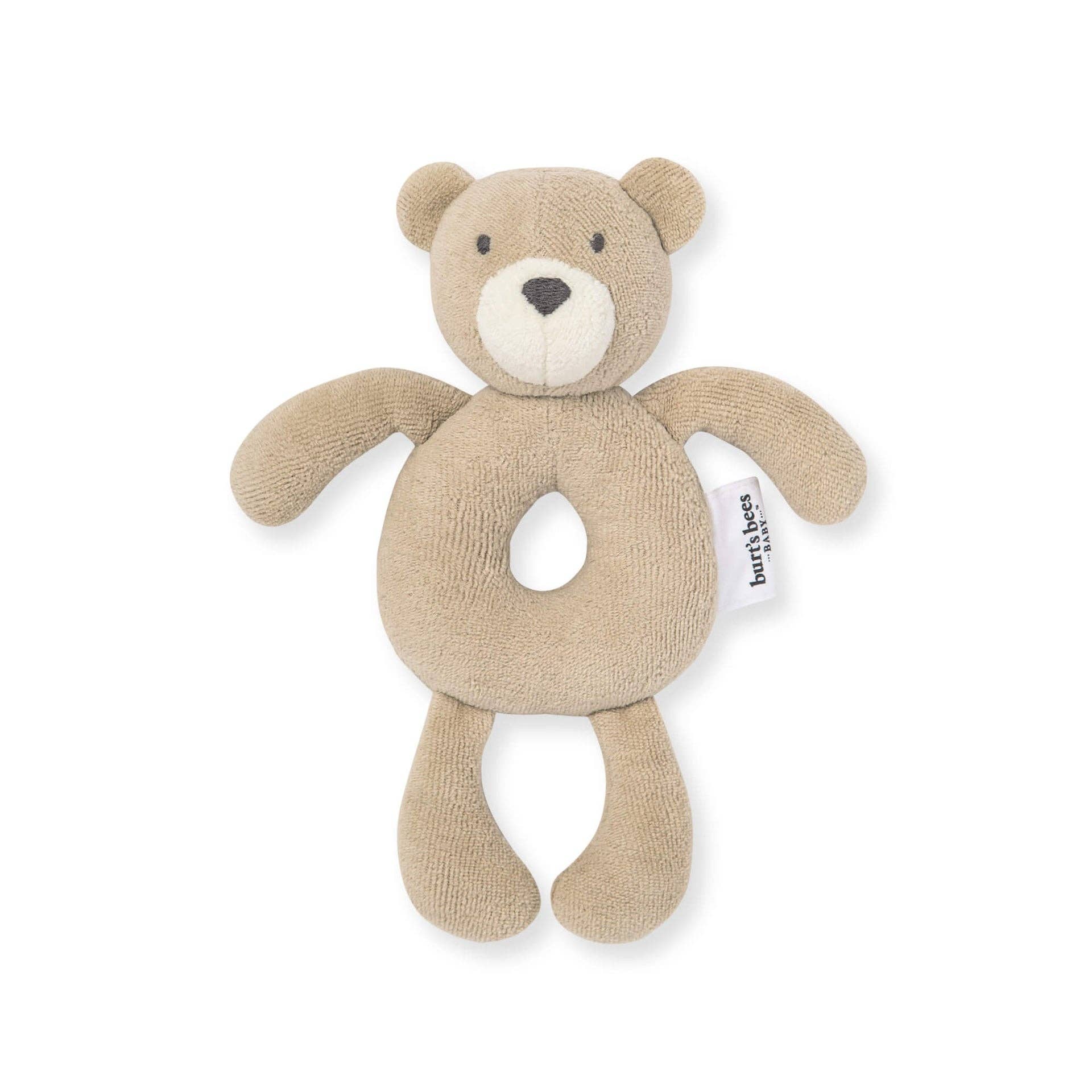 Bear Plush Baby Rattle: Bear