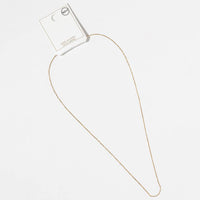 14K Gold Dipped Box Chain Necklace