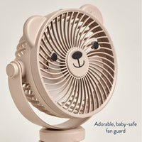 Itzy Breeze 3-Speed Stroller Fan: Taupe