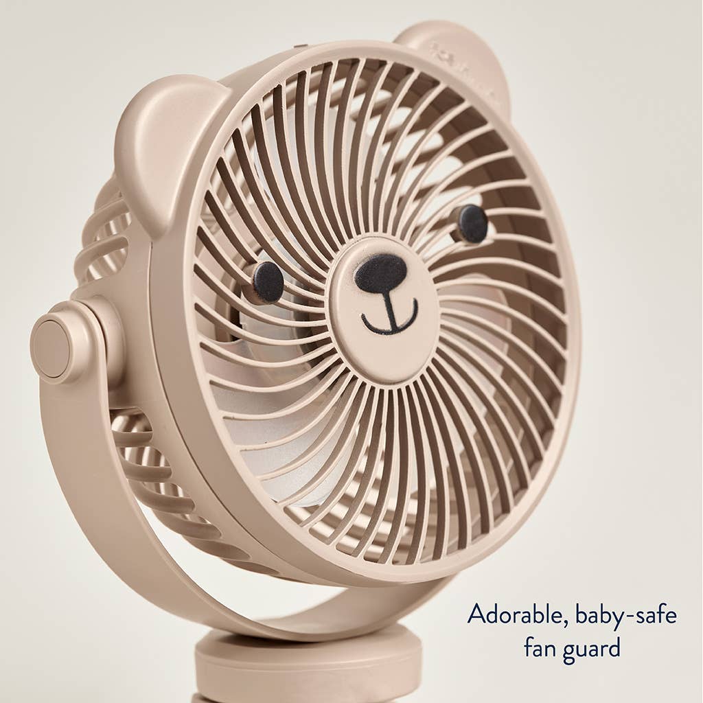 Itzy Breeze 3-Speed Stroller Fan: Taupe