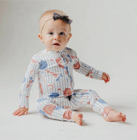 Copper Pearl | All Star Convertible Zip-Up Footie