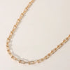 18K Gold Dipped 16" Chain Link Necklace