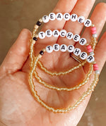 Assorted Teacher Friendship Bracelets