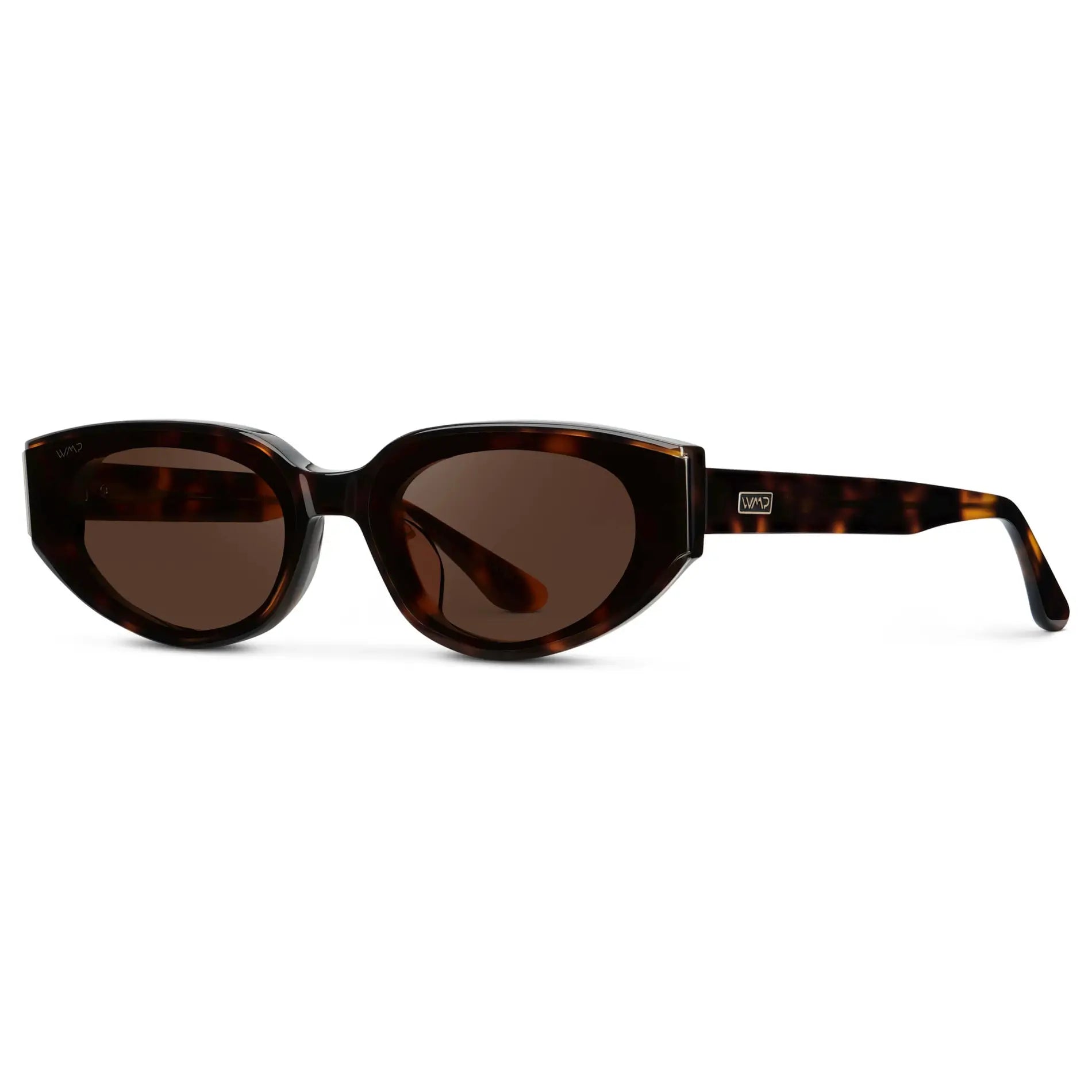WMP ASTRA Sunglasses | Brown Tortoise + Dark Brown Lens