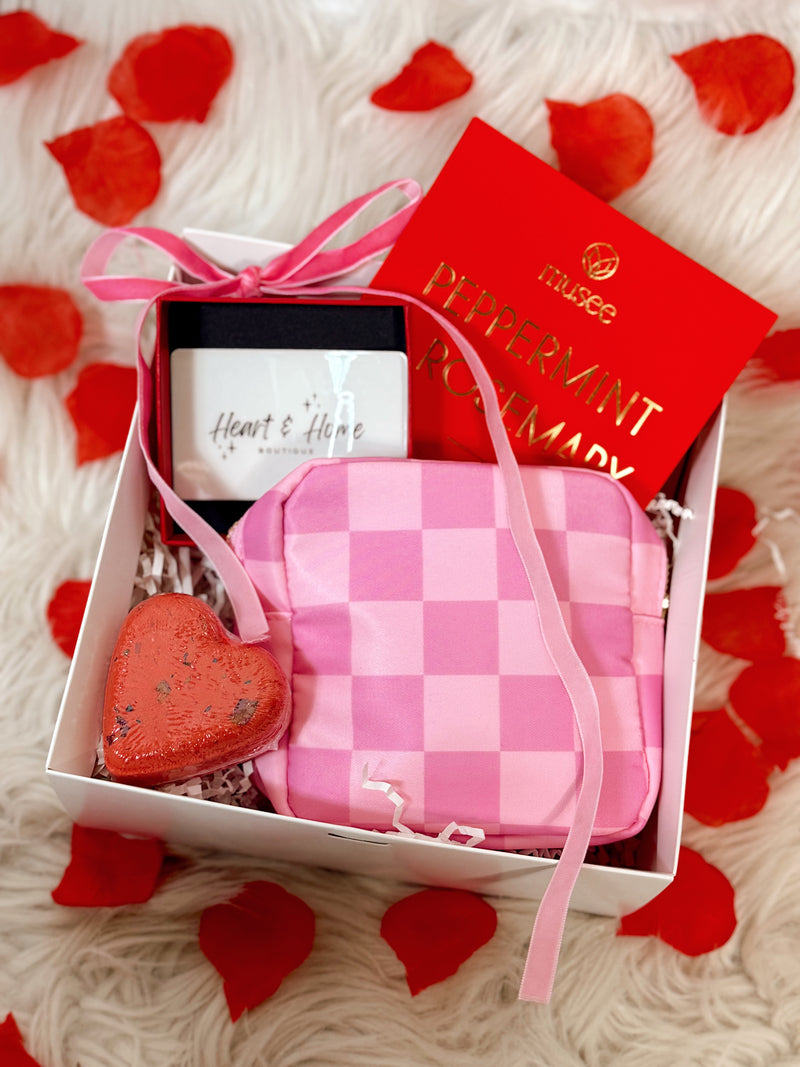 Valentines Pre-Packaged Gift Set --  Check Yes to Be Mine