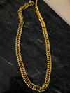 The Empire Elegance 18" Cuban Link Water Resistant Necklace
