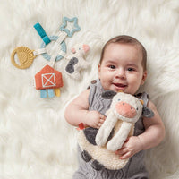 Itzy Ritzy Bitzy Busy Ring™ Teething Activity Toy: Farm