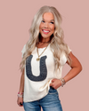 Lucky U Knit Sweater Vest / Top