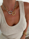 Gilded In Gold 16-18" Water Resistant Gold Necklace
