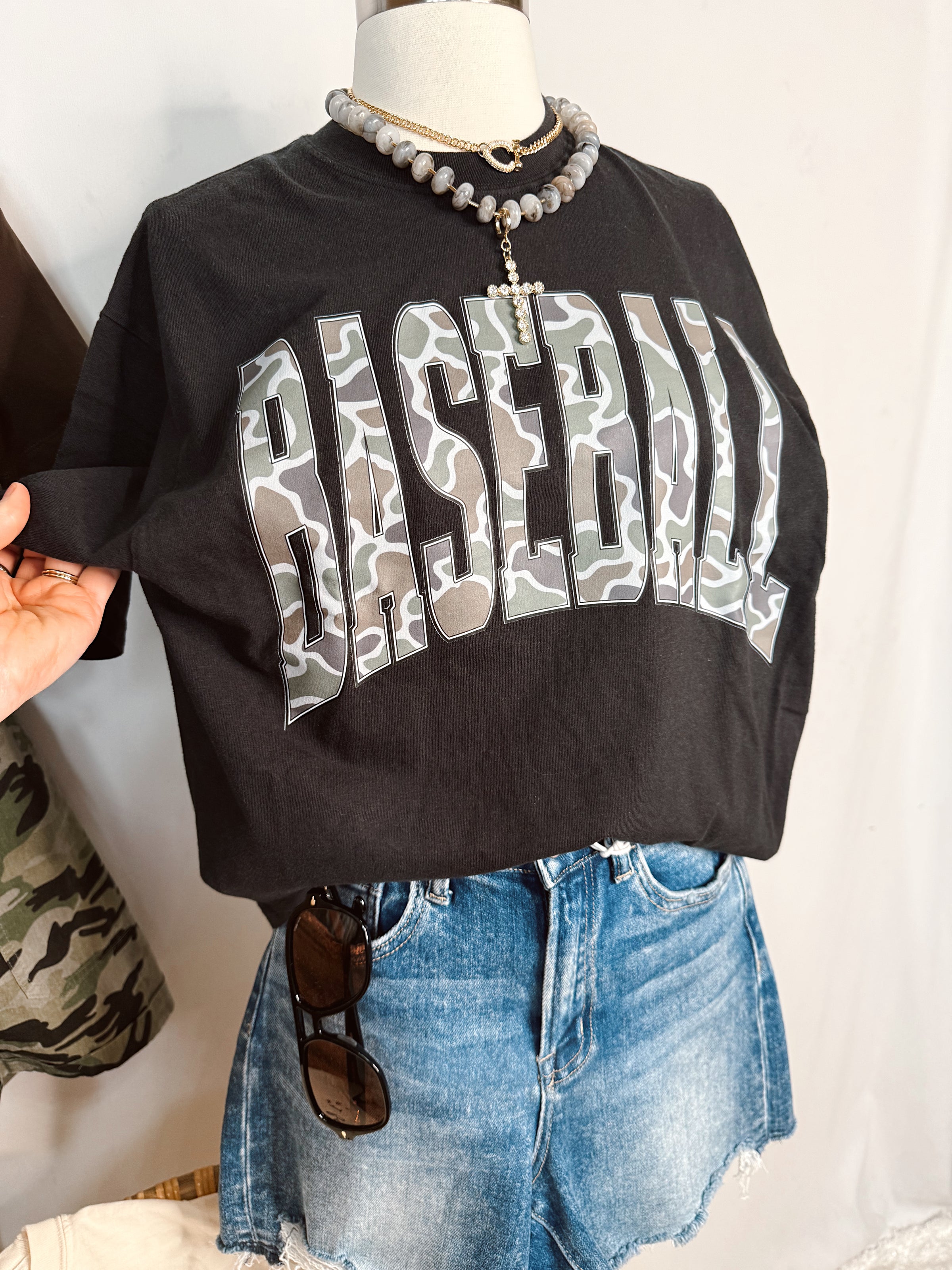 Baseball Duck Camo Gameday Tee