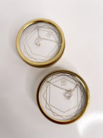 Treasured Gold 16" 'Diamond' Charm Necklace