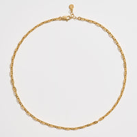 14K Gold Dipped Mariner Chain Necklace