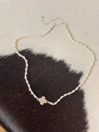 Pearl Clover Necklace