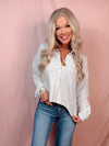 Swift Staple Button Up Cardigan - Heather Grey