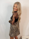 Walk On The Wild Side Leopard Overall Dress