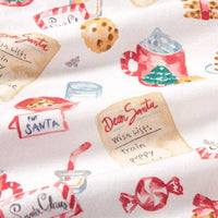Children's Cookies For Santa Organic Cotton *Sleep & Play Footed Christmas Pajamas