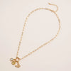 Path To Greatness Gold Dipped Necklace + Charm Trio Set