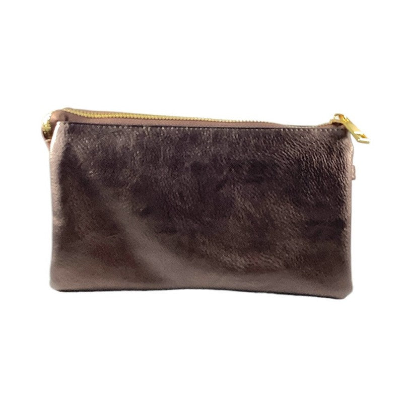 CEO On-The-Go 5 Compartment Wristlet/Crossbody - Bronze
