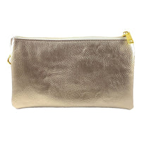 CEO On-The-Go 5 Compartment Wristlet/Crossbody - Silver