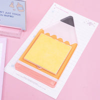 Acrylic Pencil Shaped Sticky Note Holder