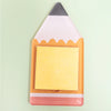 Acrylic Pencil Shaped Sticky Note Holder
