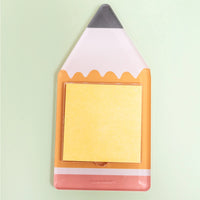 Acrylic Pencil Shaped Sticky Note Holder