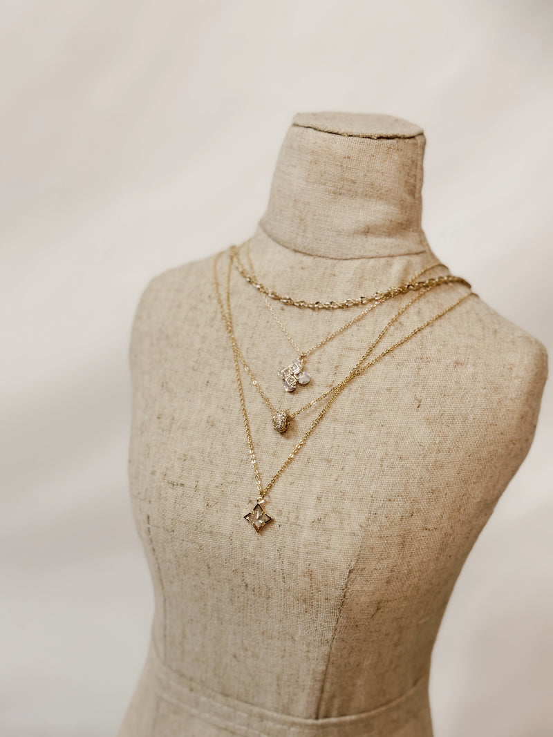 Assorted 14K Gold Dipped Dainty Necklaces