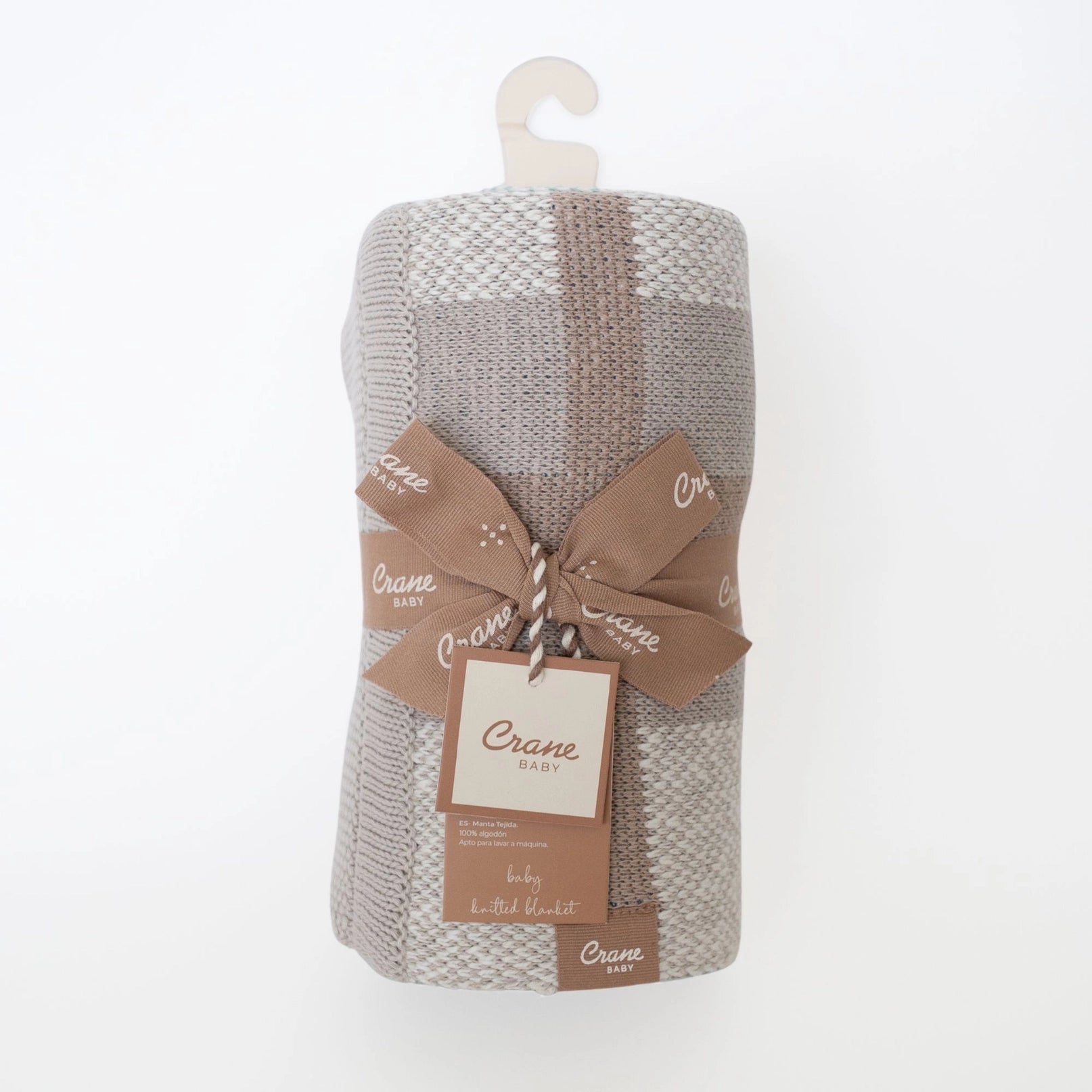 Charlie Farmhouse Knitted Plaid Blanket