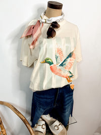 Mallard & Mint Watercolor Graphic Tee