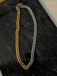 The Empire Elegance 18" Cuban Link Water Resistant Necklace