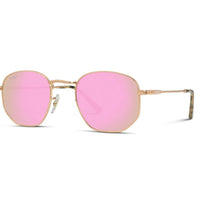WMP Eyewear - Bexley Polarized Sunglasses in shade Bubblegum