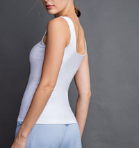 Style Staple Everyday Butter Soft Tank Tops - White