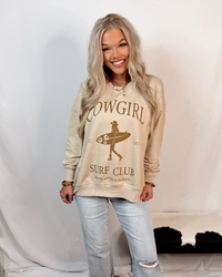 Cowgirls Surf Club Graphic Sweatshirt