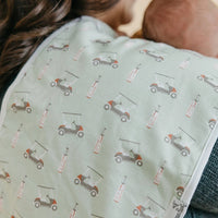 CP Set Of 3 Premium Burp Cloths - Bogey