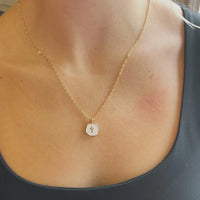 Lenny & Eva | Carded Faith Over Fear Cross Pendant Necklace { Psalm 46:5 }