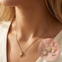 Assorted Interchangeable Charm Pendant Necklace