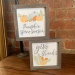 Asst Fall Square Signs